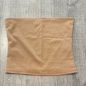 Open Edit Tan Crop Tube‎ Top Size XS